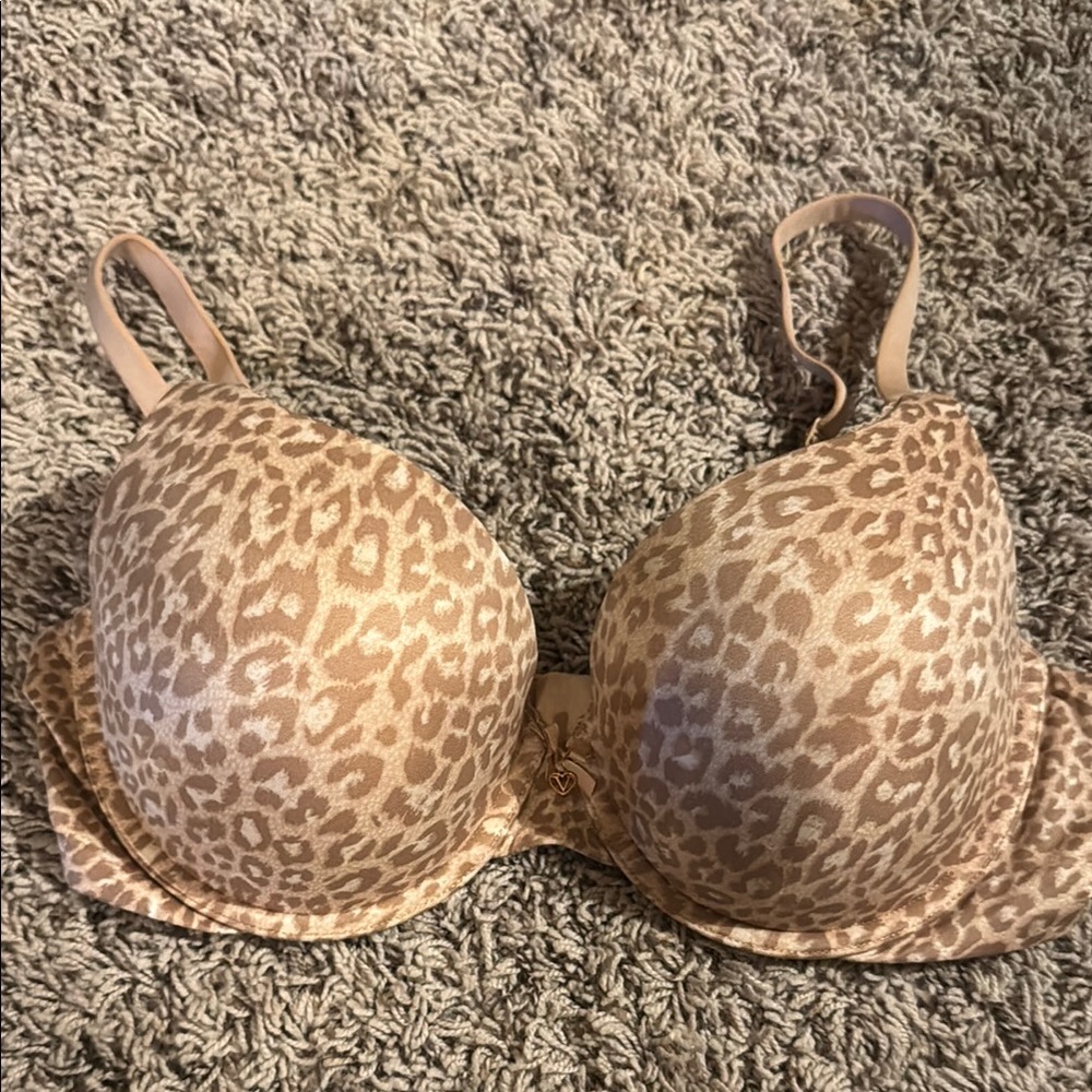 Leopard Print Underwire Victoria Secret Bra